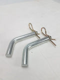 TWO 3/4IN BENT PINS W/CLIPS FOR BA1/CA1/PA1