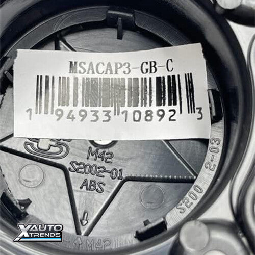 MSA 3 CAP - GUNMETAL W/ CHROME STAR