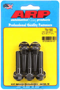 ARP 3/8 in.-24 RH Thread, 1.500 in Hex Head Bolts - Set of 5