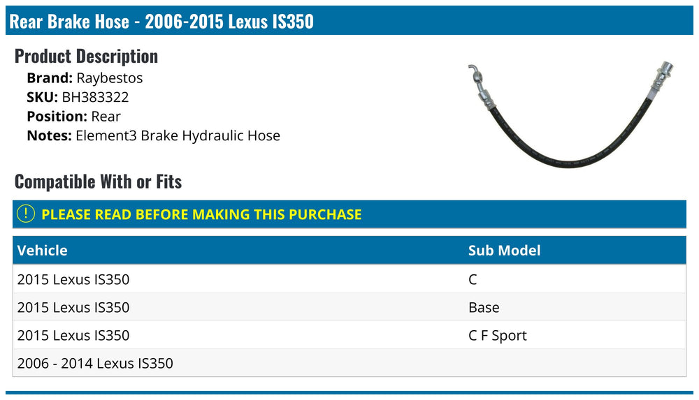 BRAKE HOSE
