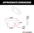 HEAVY DUTY 2.25IN SHACKLE LINK