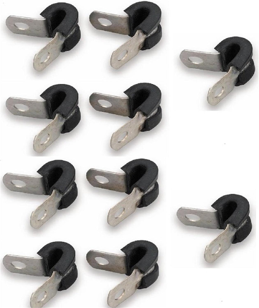 1/4 Cush. Tubing Clamp, Alum.
