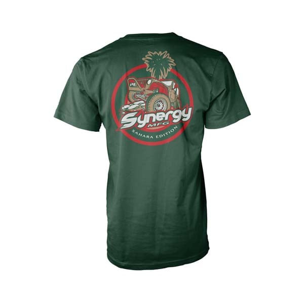 ~(1 lbs. 9X9X5)~ Synergy Sahara Logo T-Shirt X-Large Green