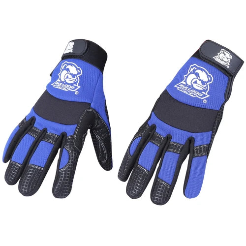Trail Gloves XL Black Form Fit w synthetic leather palm