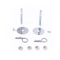 CHROME HAIR PIN STYLE HOOD PIN KIT
