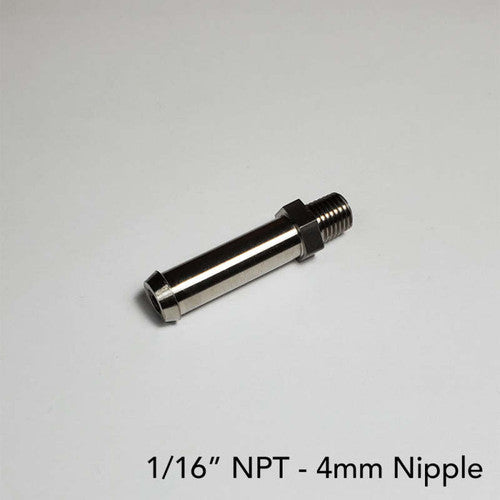 Ticon Industries 6mm Barb Type 28mm OAL1/8in NPT Fitting