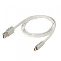 ***Discontinued***~(0.1 lbs. 6X2X0)~ Scosche Reversible Micro USB Charge and Sync Cable W/Charge LED Indicator (White)