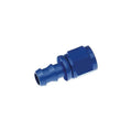 12 STRAIGHT AN/JIC HOSE END PUSH LOCK BLUE