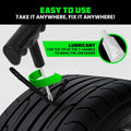 Rhino USA 14-Piece Compact Tire Repair Plug Kit