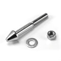 HOOD LATCH PIN SET; INCLUDES NUT &