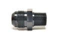 Russell Performance -12 AN to 1/2in NPT Straight Flare to Pipe (Black)