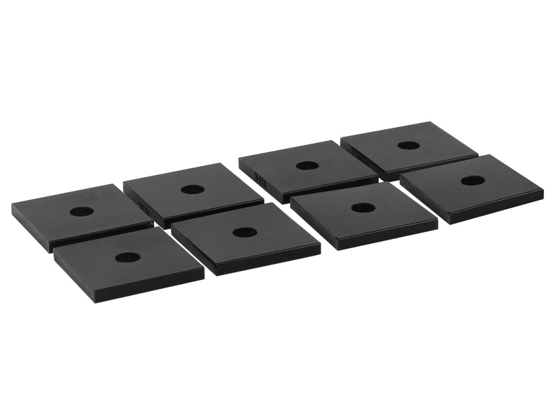 Leaf Spring Insulator Set - 7/16IN x 1/4IN