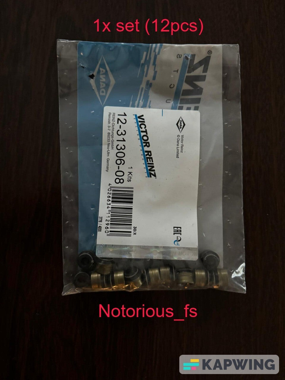 VALVE STEM SEAL SET