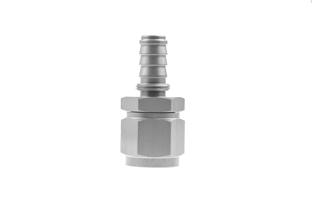 06 AN STRAIGHT CRIMP STYLE HOSE END CLEAR