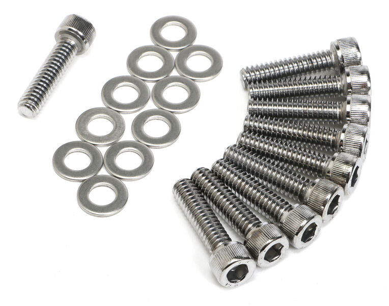 TIMING COVER BOLT SET FOR SBC ALUMINUM COVER