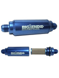 REPLACEMENT CELLULOSE 10 MICRON BILLET INLINE RACE FUEL FILTER