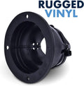 4 1/2" CABLE BOOT WITH RING - BLACK