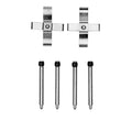 R1 Concepts Disc Brake Hardware Kit Fits Chevrolet Astra