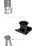 GOOSENECK ADAPTER FOR 25066 TRIPOD FASTJACK
