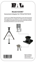 GOOSENECK ADAPTER FOR 25066 TRIPOD FASTJACK