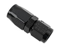Fragola -6AN Straight Power Flow Hose End - Black