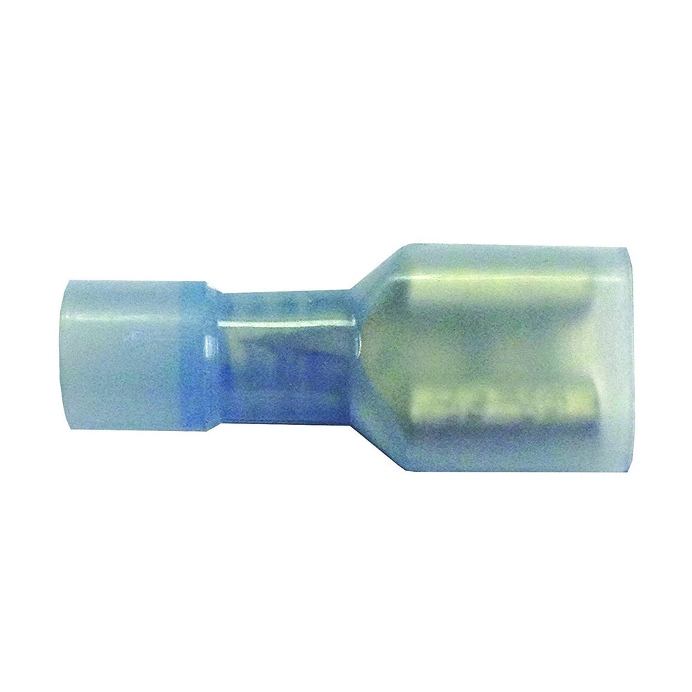 2218AWG NYLON .250 FULLY INSULATED FEMALE QUICK DISCONNECT100PC BAG