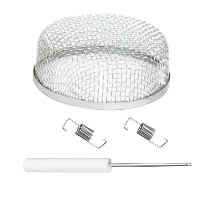 FLYING INSECT SCREEN: SCREEN MEASURES 35/8IN DIAMETER X 15/16IN TALL