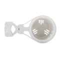 RAIL MOUNTED CUP HOLDER SMALL CLAMP WHITE