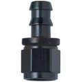 Fragola -10AN Push-Lite End Straight - Black