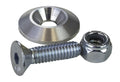 Moroso 1in Taper Washer - Raw (10 Pack w/Hardware)