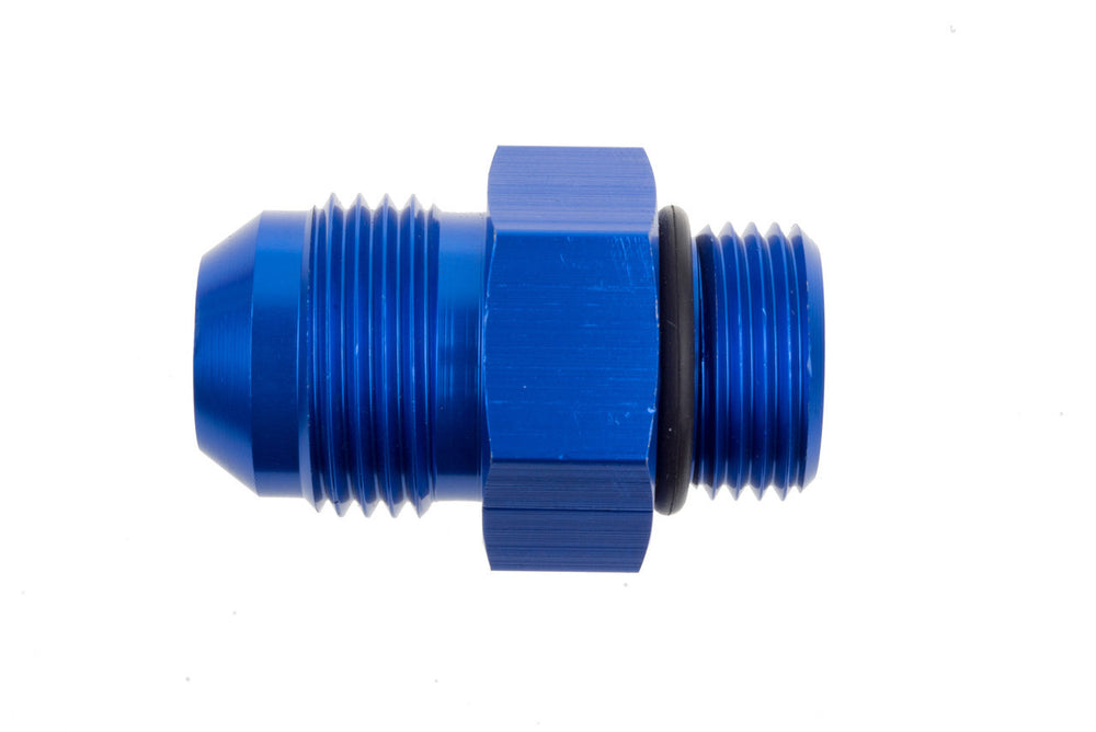 06 MALE TO 10 O RING PORT ADAPTER (HIGH FLOW RADIUS ORB) BLUE