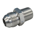 #6 X 1/2 MPT STRAIGHT ADAPTER CLEAR