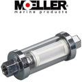 IN LINE CLEAR VIEW FUEL FILTER