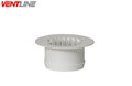 SOFFIT VENT 3IN DIA PLASTIC WHITE