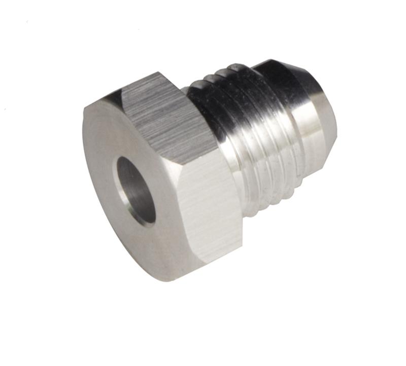 20 AN MALE WELD ON FITTING (UNANODIZED)