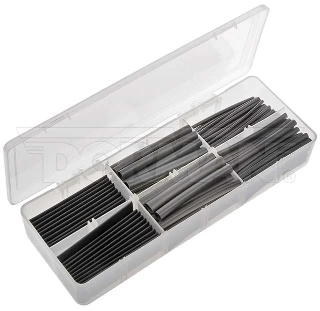 HEAT SHRINK TUBE ASST BK