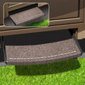 OUTRIGGER UNIVERSAL RV STEP RUG 22 IN. WIDE WALNUT BROWN