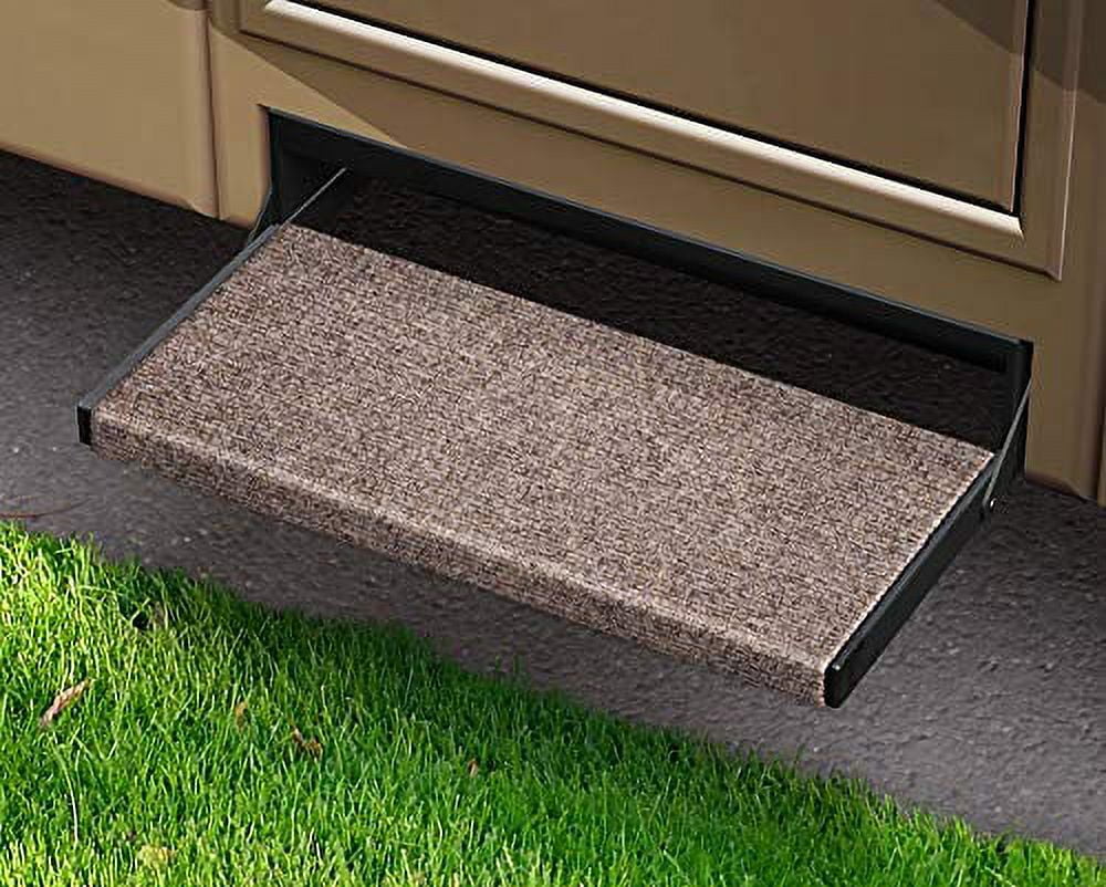 OUTRIGGER UNIVERSAL RV STEP RUG 22 IN. WIDE WALNUT BROWN