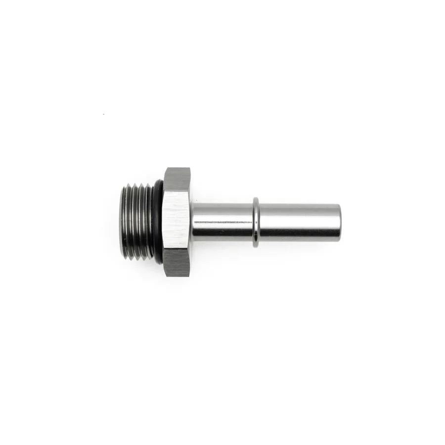 DeatschWerks 8AN ORB Male to 3/8 Male EFI Quick Connect Adapter (incl O-Ring)