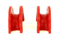 Daystar D-Ring Shackle Isolator Red Pair