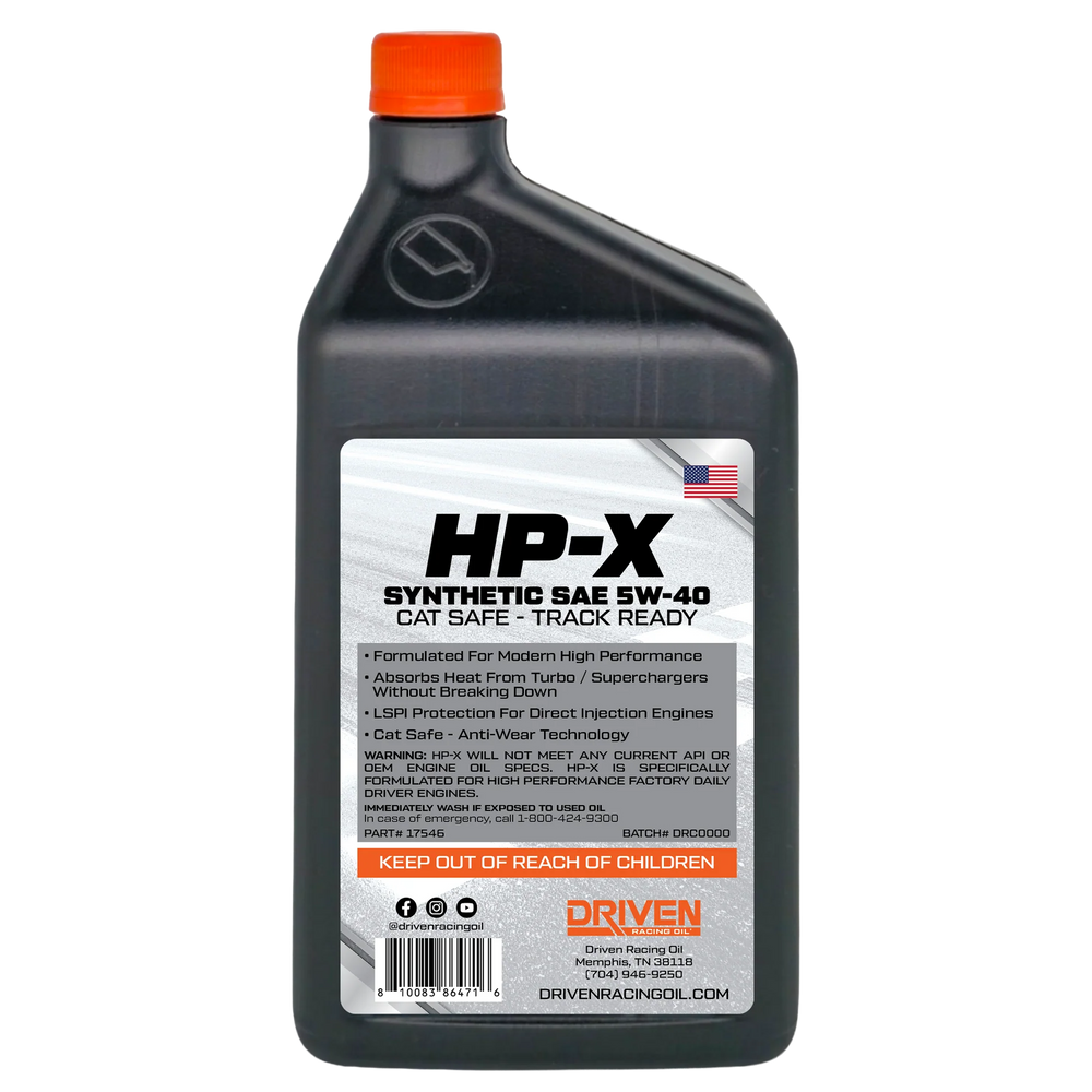 HP-X 5W40 Motor Oil 1 Quart