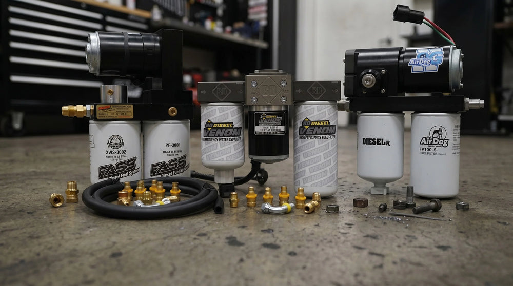 Flow-MaX Retrofit Kit - Dodge 5.9L Cummins 1998.5-2004 OEM Intank Pump Conversions