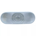 6.5IN X 2.25IN OVAL CLEAR LIGHT GROMMET PLUG