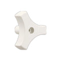 13/16IN TRILUG WINDOW KNOB BLACK