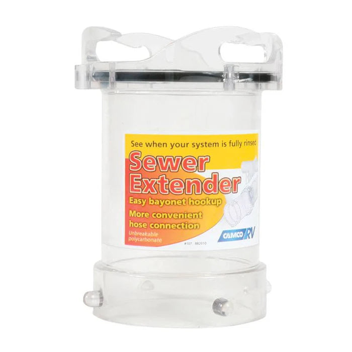 RV SEWER EXTENDER 5IN CLEAR ADAPTER (ENG/FR)