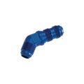 10 MALE AN/JIC BULKHEAD ADAPTERS 45 DEGREE BLUE
