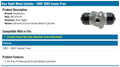 DRUM BRAKE WHEEL CYLINDER