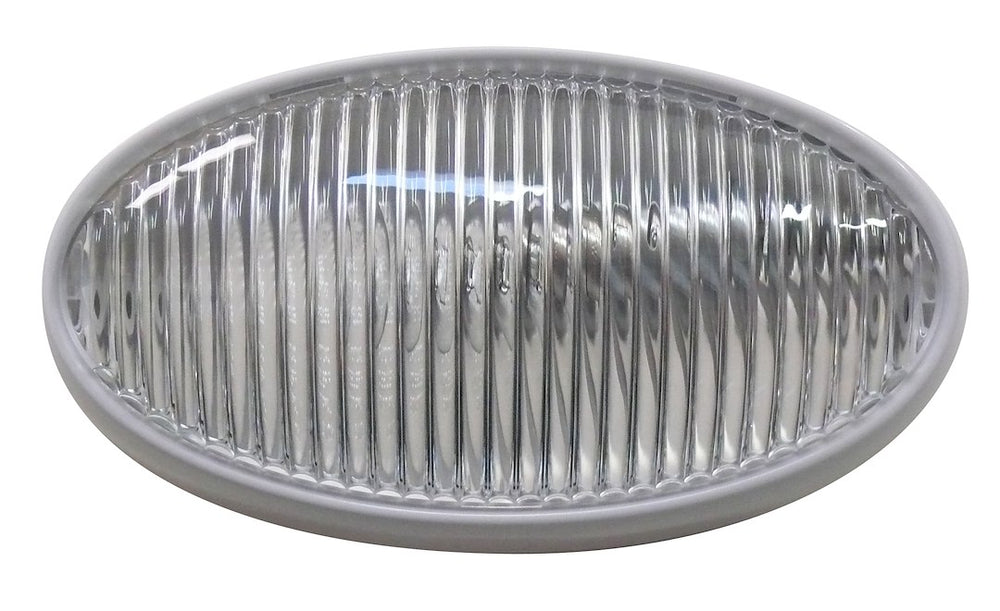 OVAL WHT STD PORCHLIGHT INCANDESCENT NO SWITCH