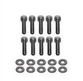 Fabricated Valve Cover Hardware Black Replacement  Hardware for 5.7-6.4L Gen III Hemi Fabricated Valve Covers Mr Gasket