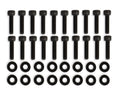 Fabricated Valve Cover Hardware Black Replacement  Hardware for 5.7-6.4L Gen III Hemi Fabricated Valve Covers Mr Gasket